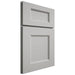 Shiloh Cabinetry Full Overlay Aspen Paintable Unusual Gray Door