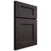 Shiloh Cabinetry Full Overlay Aspen Poplar Plain Cut Carbon Door