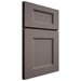 Shiloh Cabinetry Full Overlay Aspen Poplar Plain Cut Heatherstone Door