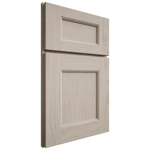 Shiloh Cabinetry Full Overlay Aspen Poplar Plain Cut Seagull Door