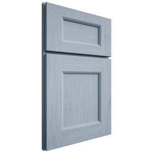 Shiloh Cabinetry Full Overlay Aspen Poplar Plain Cut Sky Door