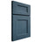 Shiloh Cabinetry Full Overlay Aspen Red Oak Plain Cut Hudson Door