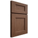 Shiloh Cabinetry Full Overlay Aspen Walnut Plain Cut Natural Door