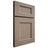 Shiloh Cabinetry Full Overlay Aspen White Oak Plain Cut Almond Door