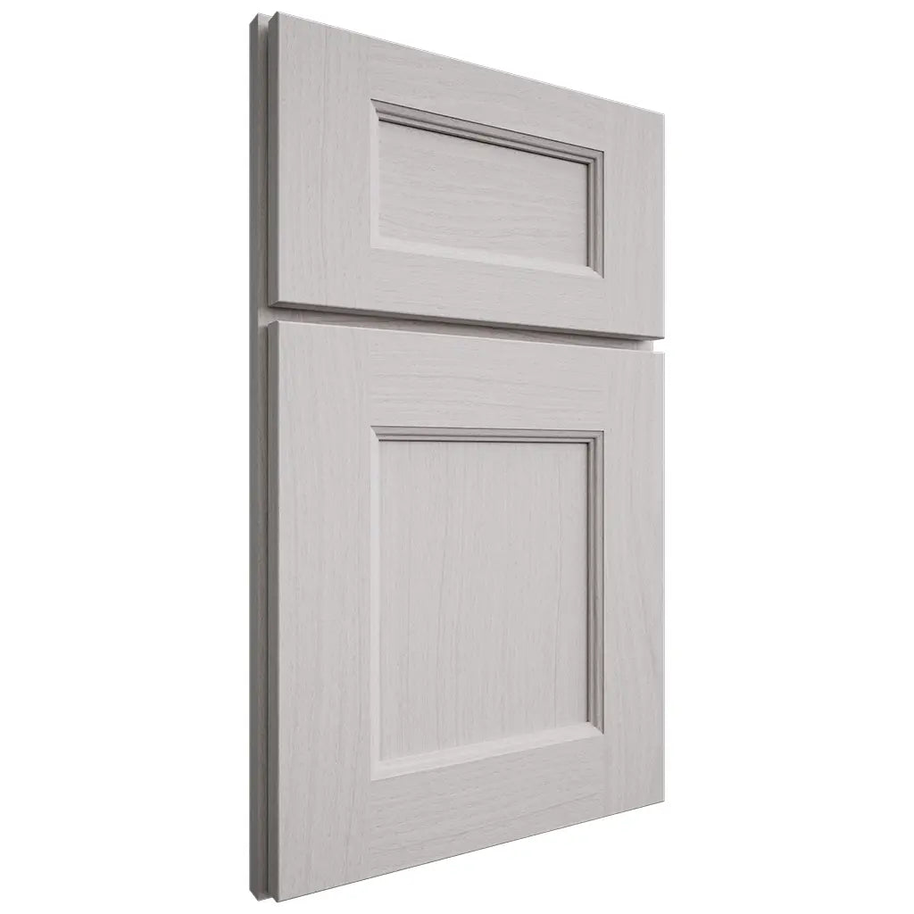 Shiloh Cabinetry Full Overlay Aspen White Oak Plain Cut Cotton Door