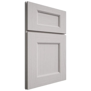 Shiloh Cabinetry Full Overlay Aspen White Oak Plain Cut Cotton Door