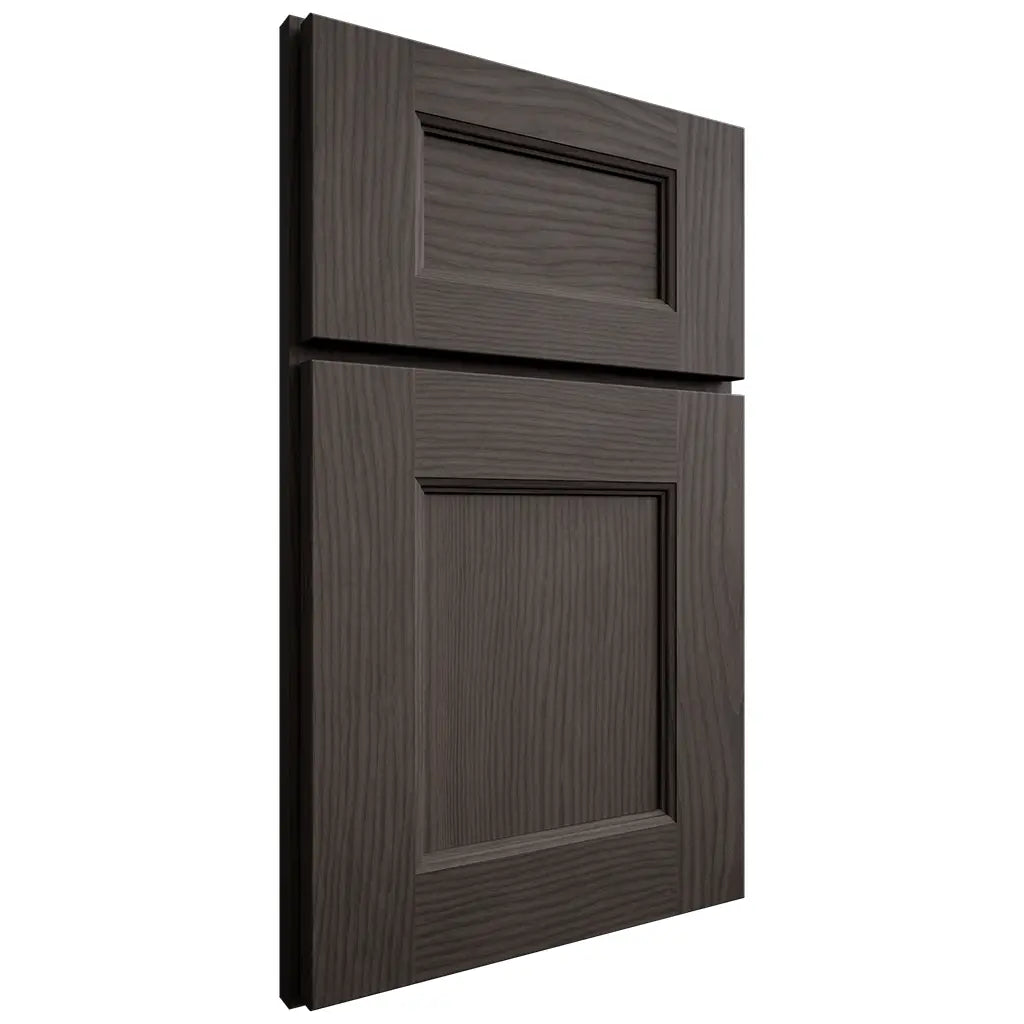 Shiloh Cabinetry Full Overlay Aspen White Oak Plain Cut Creekside Door