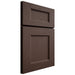 Shiloh Cabinetry Full Overlay Aspen White Oak Plain Cut Dusk Door