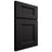 Shiloh Cabinetry Full Overlay Aspen White Oak Plain Cut Espresso Door