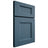 Shiloh Cabinetry Full Overlay Aspen White Oak Plain Cut Hudson Door