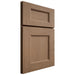 Shiloh Cabinetry Full Overlay Aspen White Oak Plain Cut Medium Door