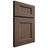 Shiloh Cabinetry Full Overlay Aspen White Oak Plain Cut Mineral Door