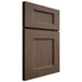 Shiloh Cabinetry Full Overlay Aspen White Oak Plain Cut Mineral Door