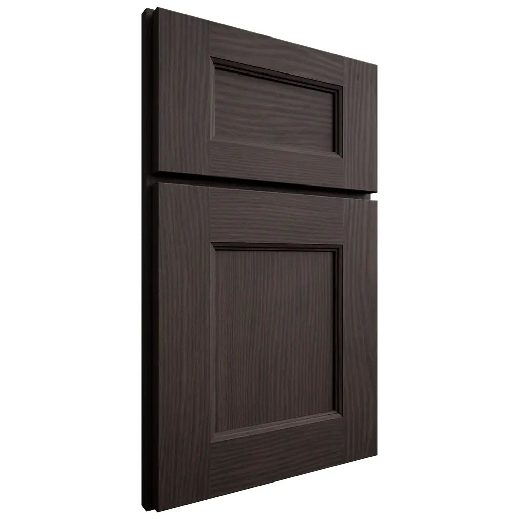 Shiloh Cabinetry Full Overlay Aspen White Oak Plain Cut Morel Door