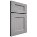 Shiloh Cabinetry Full Overlay Aspen White Oak Plain Cut Stratus Door