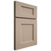 Shiloh Cabinetry Full Overlay Aspen White Oak Plain Cut Straw Door