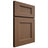 Shiloh Cabinetry Full Overlay Aspen White Oak Quarter Sawn Autumn Door