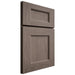 Shiloh Cabinetry Full Overlay Aspen White Oak Quarter Sawn Clay Door