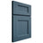 Shiloh Cabinetry Full Overlay Aspen White Oak Quarter Sawn Hudson Door