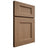 Shiloh Cabinetry Full Overlay Aspen White Oak Quarter Sawn Medium Door