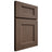 Shiloh Cabinetry Full Overlay Aspen White Oak Quarter Sawn Mineral Door
