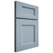 Shiloh Cabinetry Full Overlay Aspen White Oak Quarter Sawn Sky Door