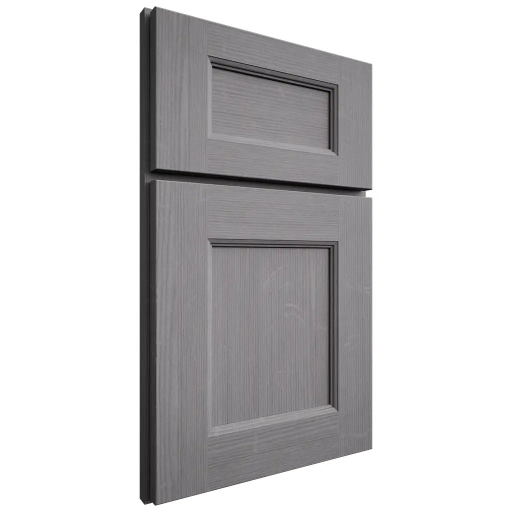 Shiloh Cabinetry Full Overlay Aspen White Oak Quarter Sawn Sterling Door