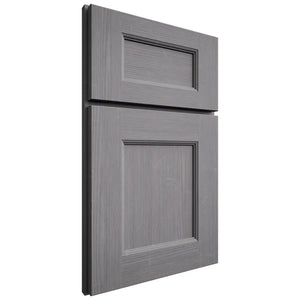Shiloh Cabinetry Full Overlay Aspen White Oak Quarter Sawn Sterling Door