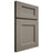 Shiloh Cabinetry Full Overlay Aspen White Oak Quarter Sawn Thyme Door