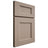 Shiloh Cabinetry Full Overlay Aspen White Oak Quarter Sawn Whitewash Door