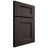 Shiloh Cabinetry Full Overlay Aspen White Oak Rift Cut Morel Door