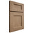 Shiloh Cabinetry Full Overlay Aspen White Oak Rift Cut Natural Door