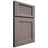 Shiloh Cabinetry Full Overlay Beaded Century Alder Plain Cut Stonehenge Door
