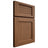 Shiloh Cabinetry Full Overlay Beaded Century Alder Plain Cut Walnut Door