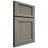 Shiloh Cabinetry Full Overlay Beaded Century Cherry Plain Cut Thyme Door