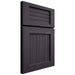 Shiloh Cabinetry Full Overlay Beaded Century Hickory Plain Cut Harbor Door