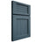 Shiloh Cabinetry Full Overlay Beaded Century Hickory Plain Cut Hudson Door