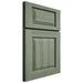 Shiloh Cabinetry Full Overlay Beaded Century Hickory Plain Cut Moss Door