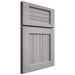 Shiloh Cabinetry Full Overlay Beaded Century Hickory Plain Cut Stratus Door