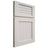 Shiloh Cabinetry Full Overlay Beaded Century Paintable Eggshell Door