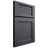 Shiloh Cabinetry Full Overlay Beaded Century Paintable Outerspace Door