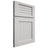 Shiloh Cabinetry Full Overlay Beaded Century Paintable Repose Gray Door