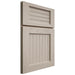 Shiloh Cabinetry Full Overlay Beaded Century Poplar Plain Cut Seagull Door