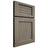 Shiloh Cabinetry Full Overlay Beaded Century Poplar Plain Cut Sterling Door