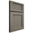 Shiloh Cabinetry Full Overlay Beaded Century Poplar Plain Cut Thyme Door