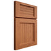 Shiloh Cabinetry Full Overlay Beaded Century Red Oak Plain Cut Harvest Door