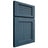 Shiloh Cabinetry Full Overlay Beaded Century Red Oak Plain Cut Hudson Door