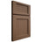 Shiloh Cabinetry Full Overlay Beaded Century White Oak Plain Cut Autumn Door