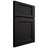 Shiloh Cabinetry Full Overlay Beaded Century White Oak Plain Cut Espresso Door