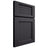 Shiloh Cabinetry Full Overlay Beaded Century White Oak Plain Cut Harbor Door